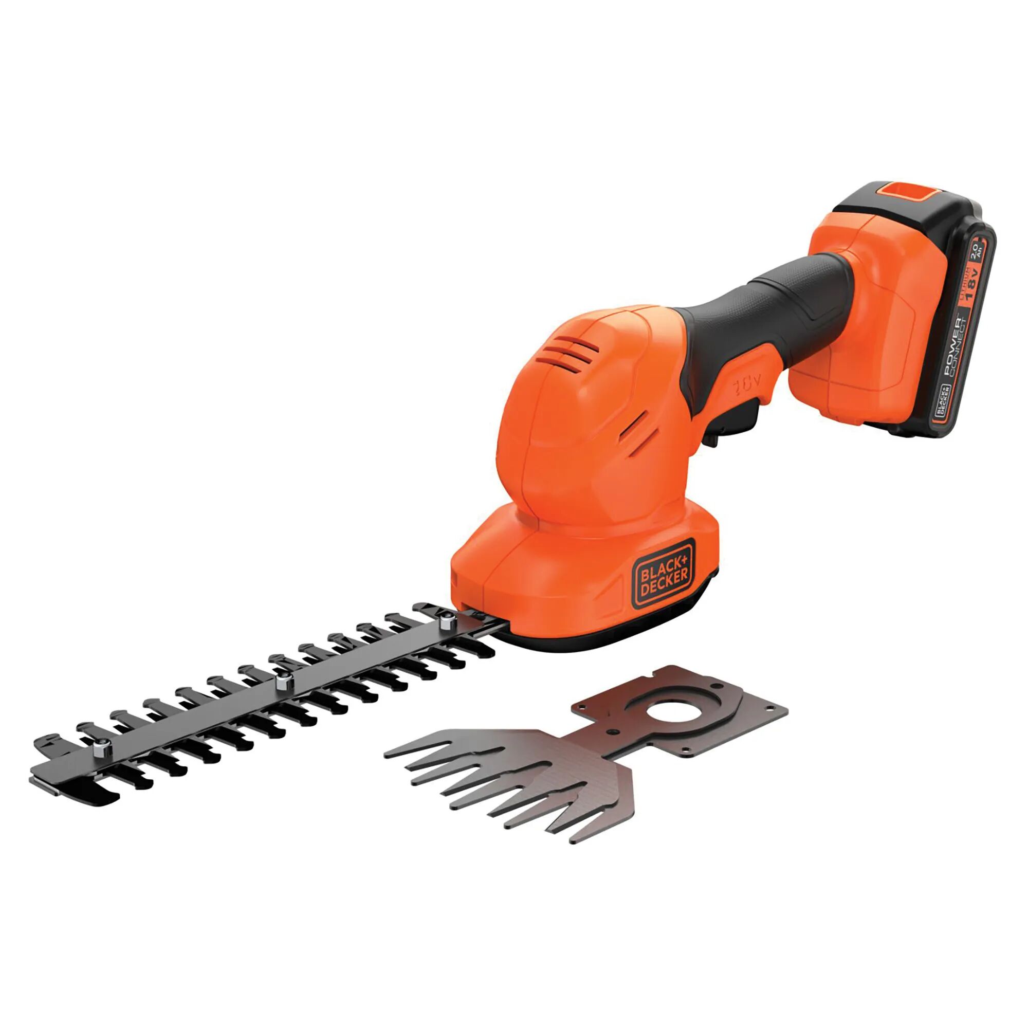 black & decker forbice erba sfoltirami a batteria 18 v  b&d bcss18b-xj taglio 10cm corpo macchina