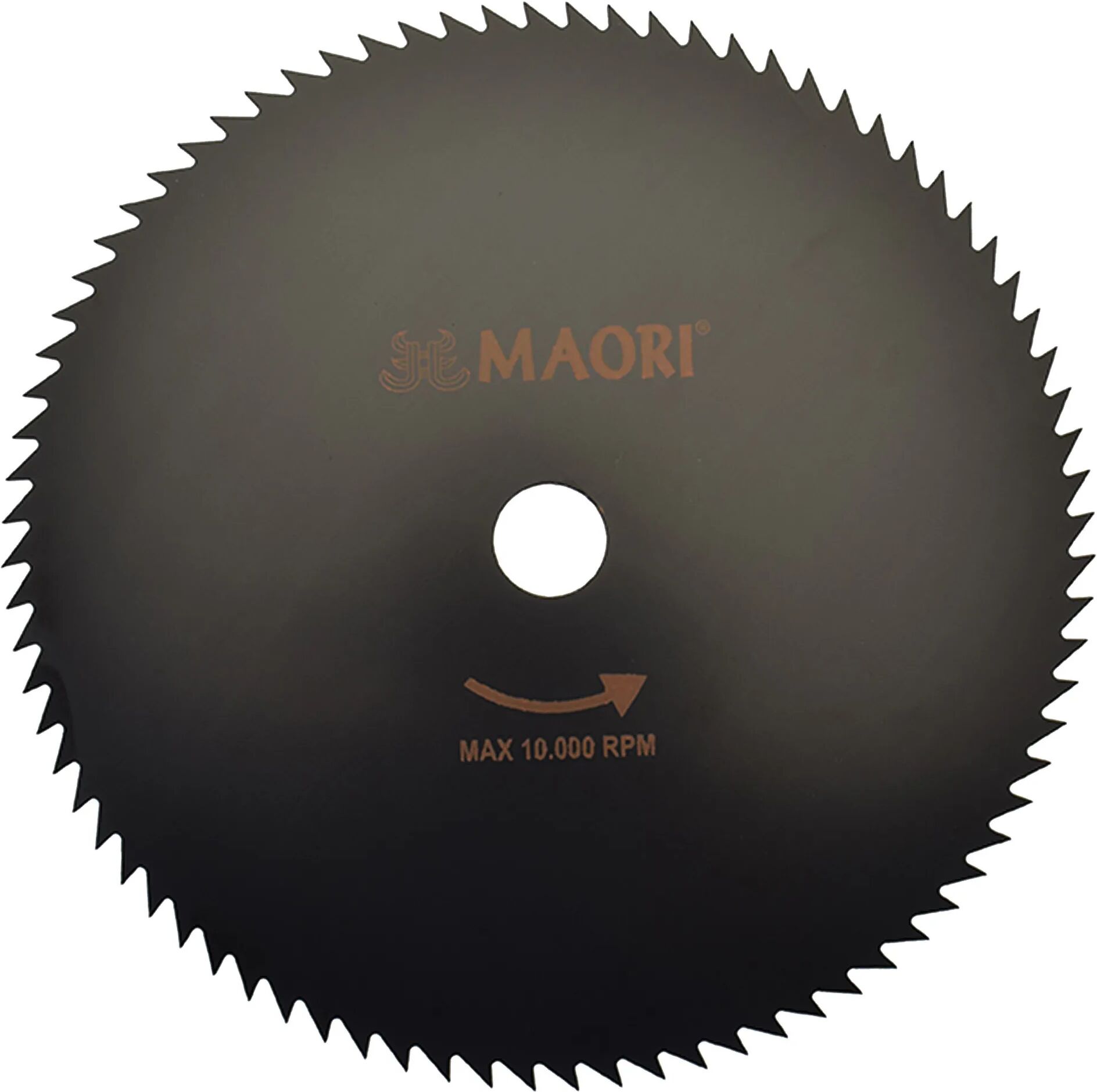 maori lama in acciaio 80 denti  255x25,4x1,4 mm per decespugliatore