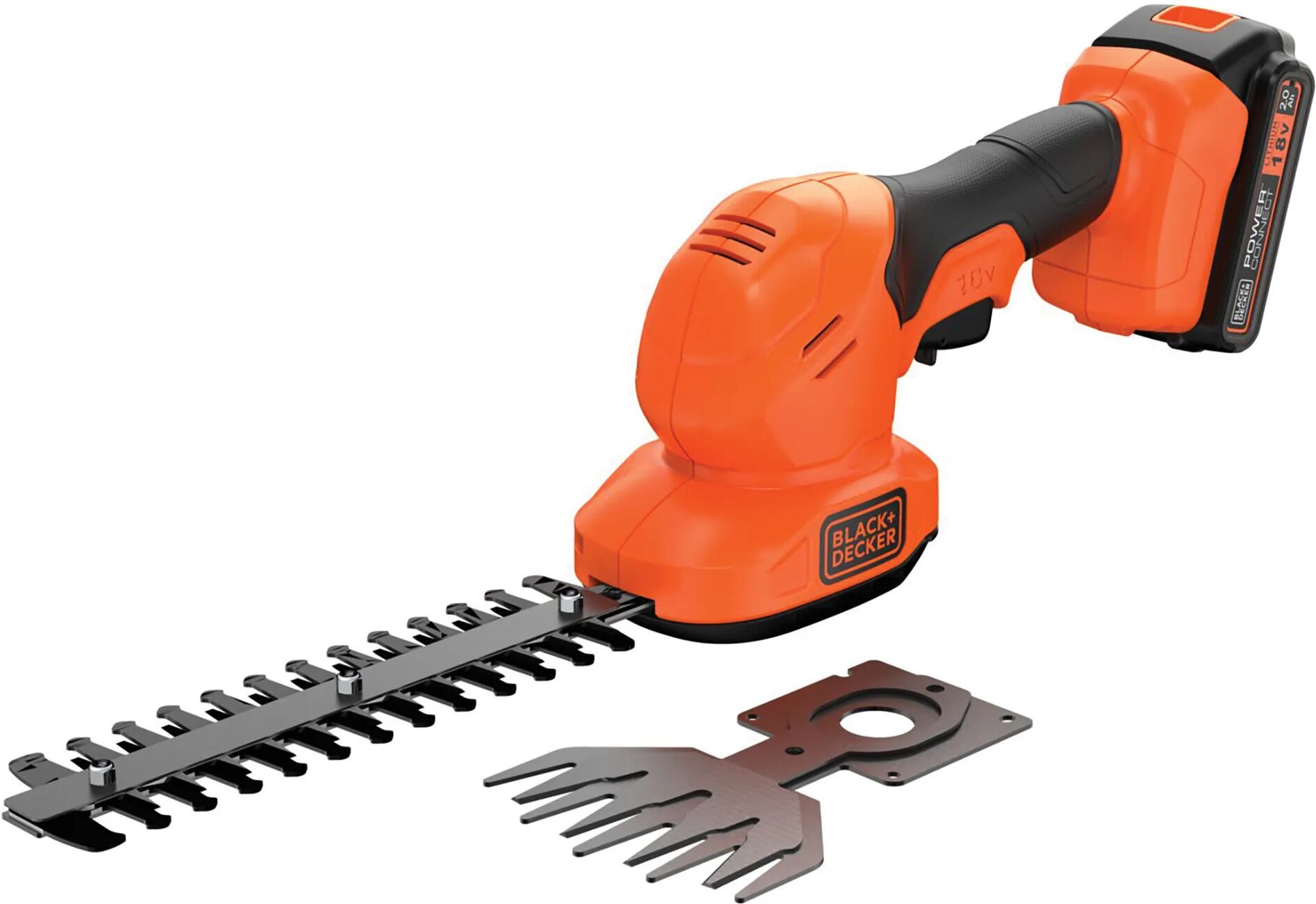 Black & Decker FORBICE ERBA SFOLTIRAMI A BATTERIA 18 V  B&D BCSS18B-XJ TAGLIO 10cm CORPO MACCHINA