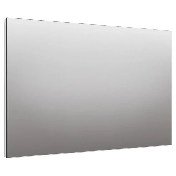bluehome specchio sekur 100x70cm (lxh) con telaio filo lucido reversibile pellicola antinfortunistica