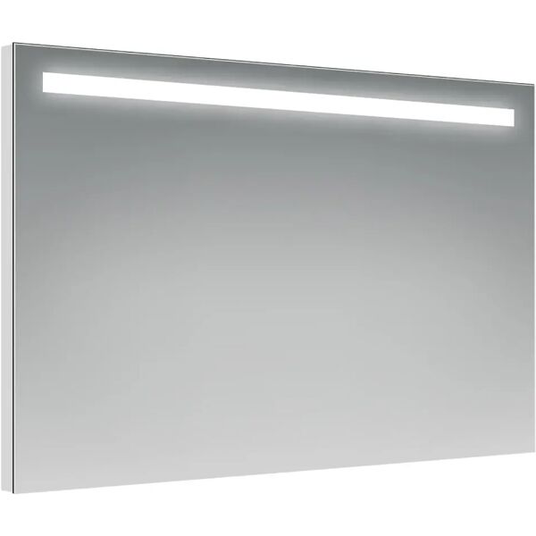 bluehome specchio logic 90x60 cm (lxh) filo lucido retroilluminato strip led 8 w luce neutra