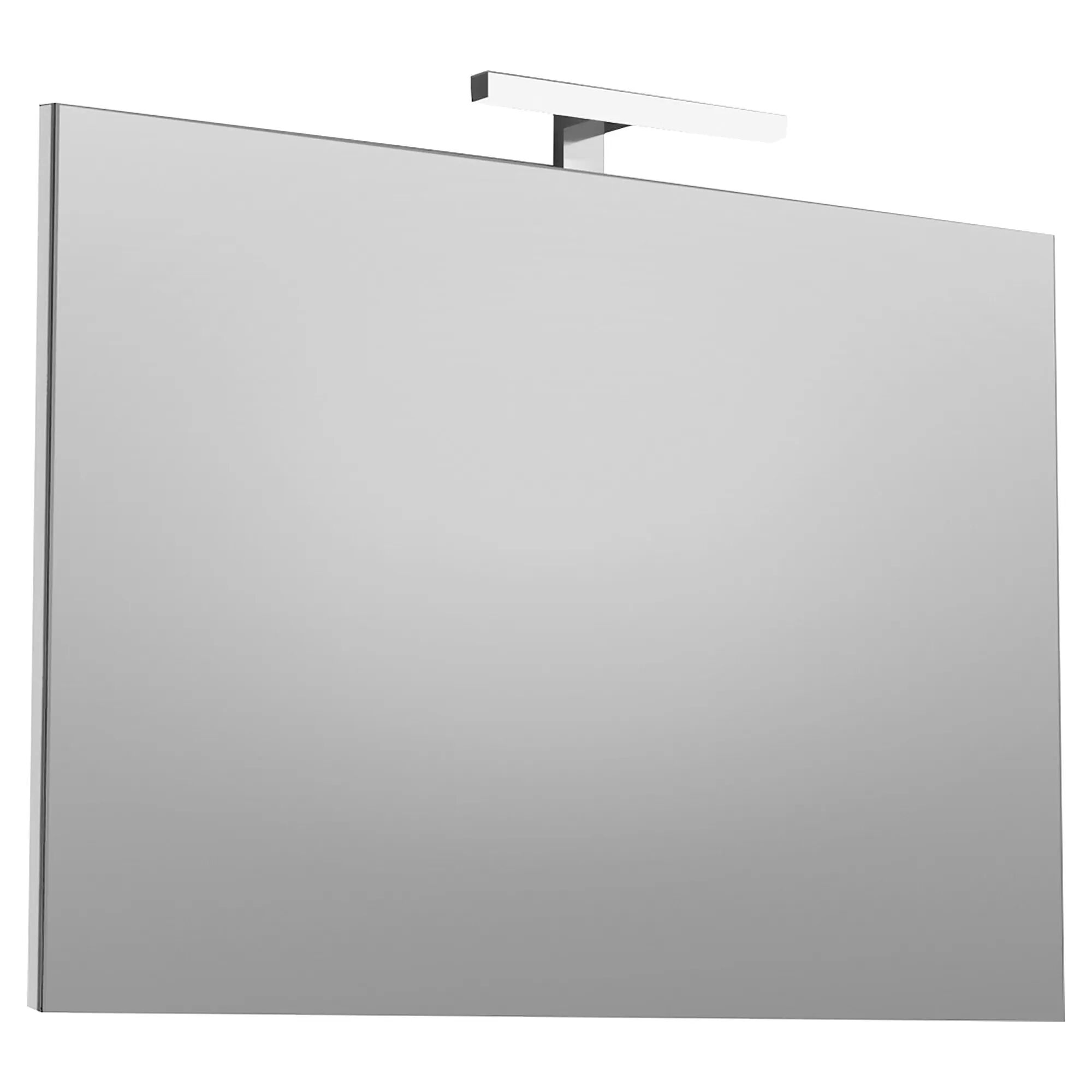 controverso specchio orange 110x70 cm (lxh) filo lucido reversibile lampada led luce fredda 6 w inclusa