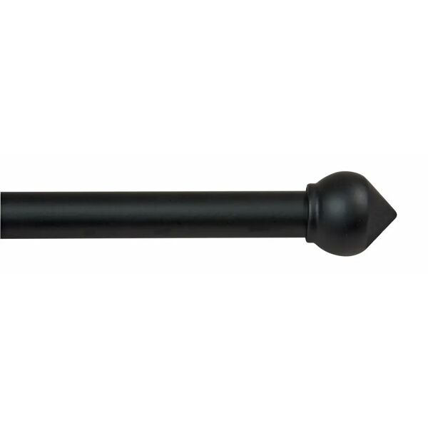 tecnomat bastone per tende bulbo Ø 20-17 mm 120-210 cm ferro nero con accessori
