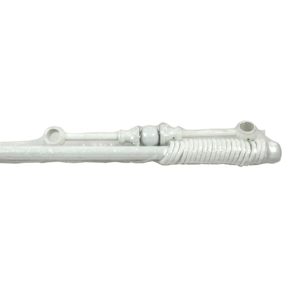 tecnomat bastone per tende Ø 28 mm 160 cm legno bianco con accessori