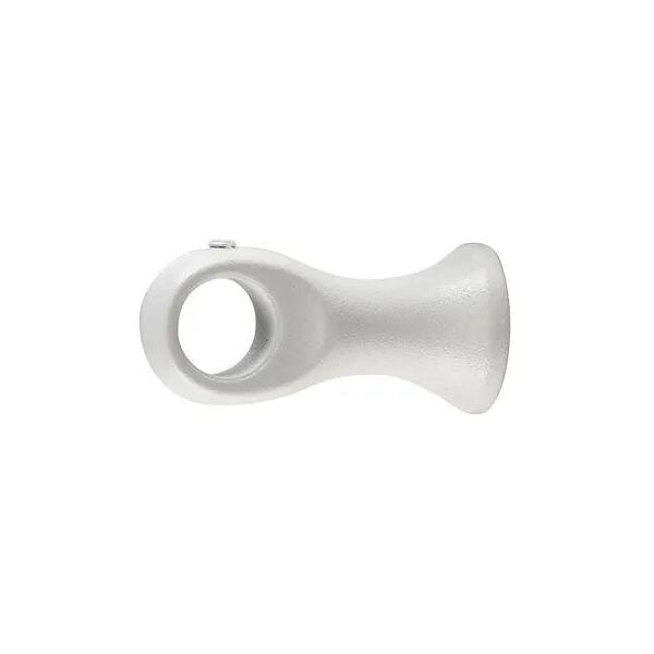 tecnomat supporti Ø 13 mm 50 mm color bianco 2 pezzi per bastone Ø 13 mm