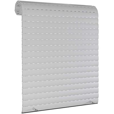 Tecnomat L 123x160 Cm Tapparella PVC Grigio Chiaro Kit Tecnomat L 123x160 Cm Tapparella PVC Grigio Chiaro Kit