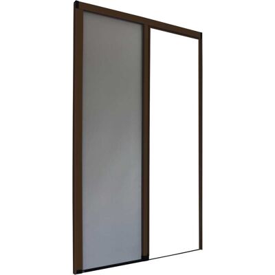 San Giorgio ZANZARIERA CARRARMATO MARRONE RAL 8017 LATERALE, GUIDA A SCOMPARSA 140x250 cm (LxH) San Giorgio ZANZARIERA CARRARMATO MARRONE RAL 8017 LATERALE, GUIDA A SCOMPARSA 140x250 cm (LxH)