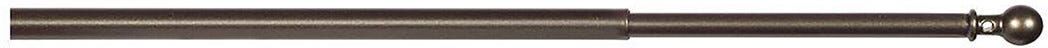 Bacchetta Estensibile Praga Palla Ø 8 Cm 60-80 Cm Bronzo Astina Per Finestra Bacchetta Estensibile Praga Palla Ø 8 Cm 60-80 Cm Bronzo Astina Per Finestra