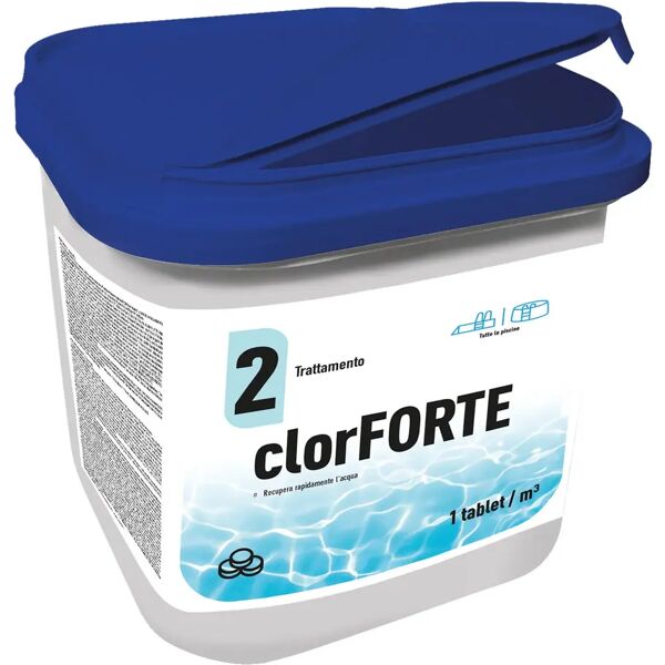 tecnomat cloro forte eco in pastiglie 30 g concentrato 56% confezione 5 kg per piscine