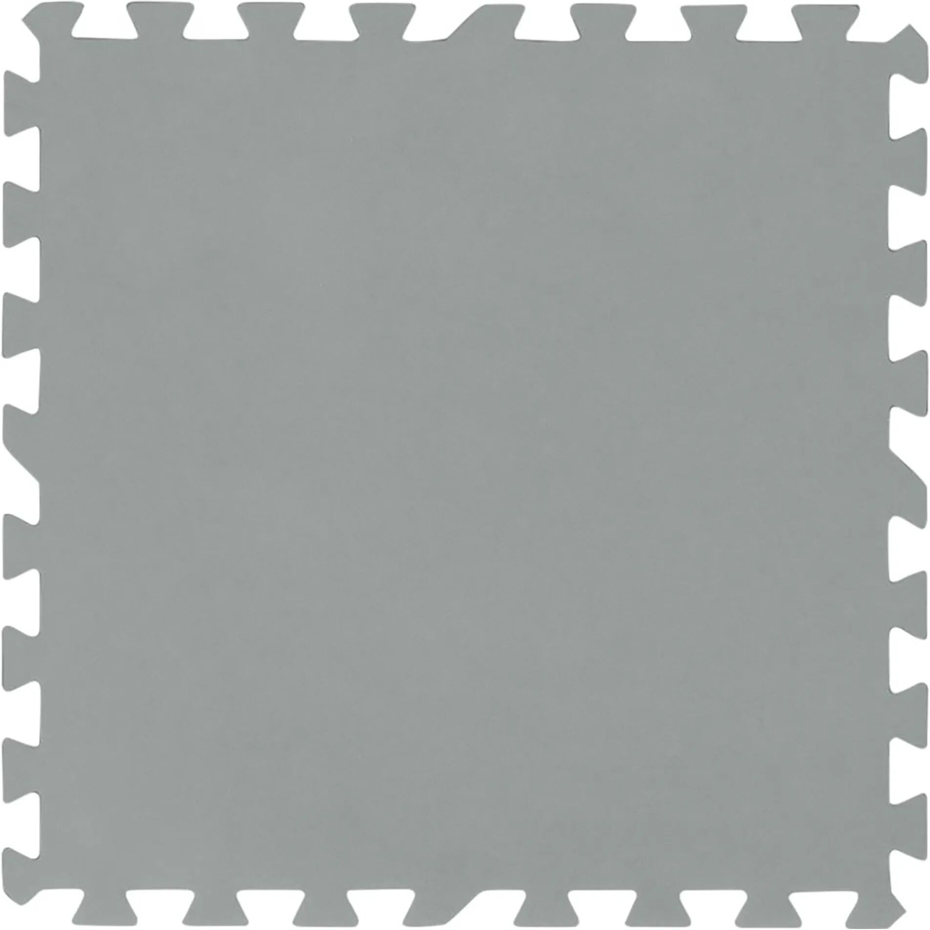 Bestway TAPPETINO BASE POLIETILENE MORBIDO  50x50 cm GRIGIO 9 PZ 2,25 m²