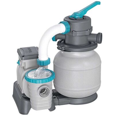 Bestway POMPA FILTRO SABBIA FLOWCLEAR 6056 l/h 230 W VALVOLA 6 POSIZIONI PRESSOSTATO-PREFILTRO-TIMER Bestway POMPA FILTRO SABBIA FLOWCLEAR 6056 l/h 230 W VALVOLA 6 POSIZIONI PRESSOSTATO-PREFILTRO-TIMER