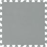 Bestway TAPPETINO BASE POLIETILENE MORBIDO  50x50 cm GRIGIO 9 PZ 2,25 m²