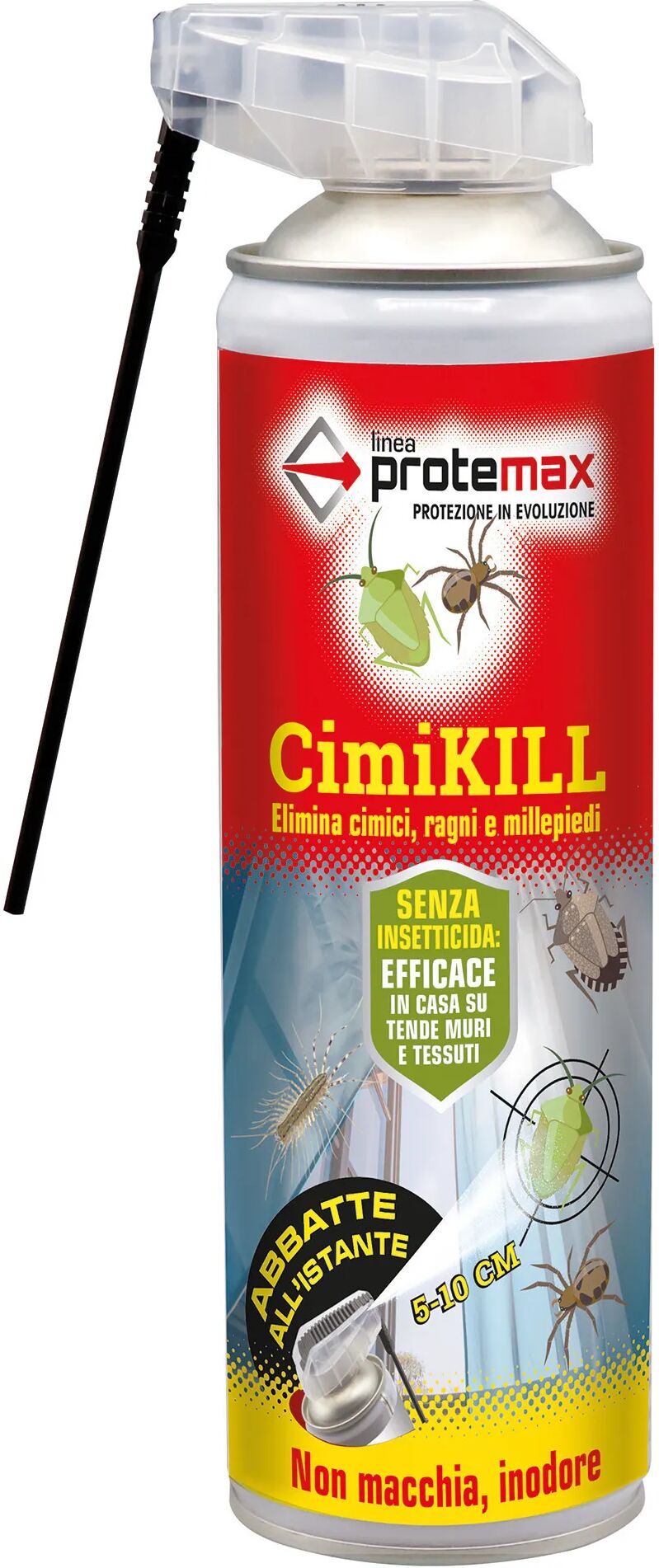 tecnomat bombola spray per cimici ragni millepiedi pronta all'uso 500 ml