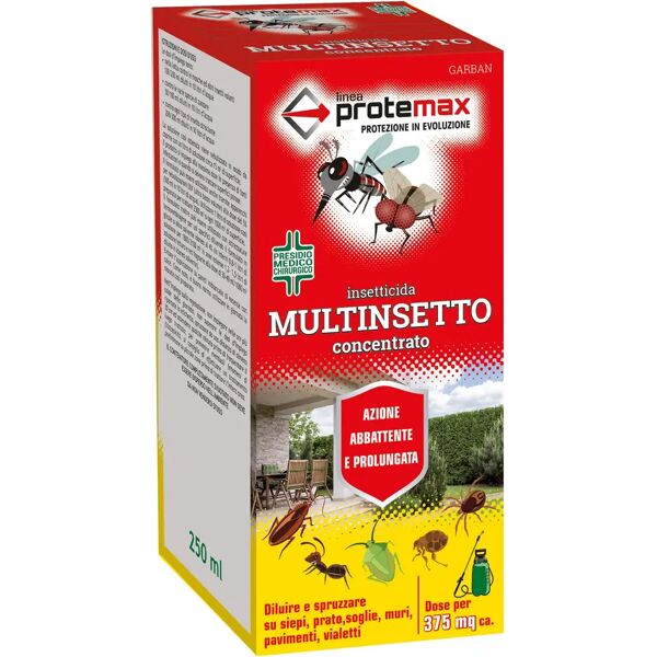 tecnomat insetticida concentrato per insetti volanti e striscianti 250 ml