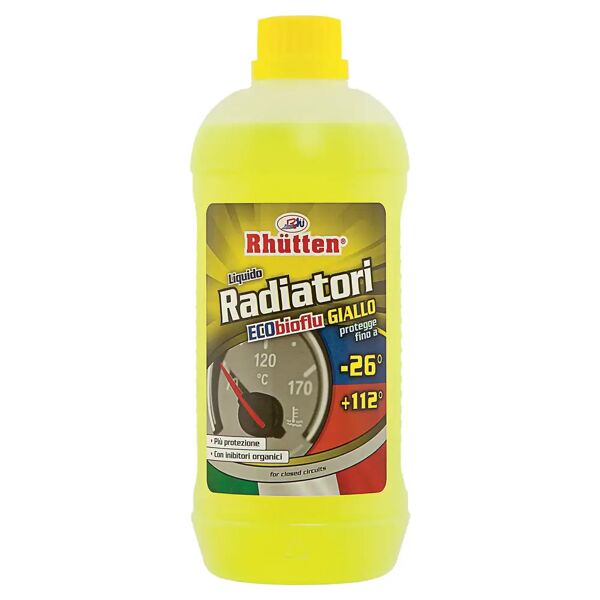 tecnomat liquido radiatore giallo -26° 1 l rhutten pronto uso