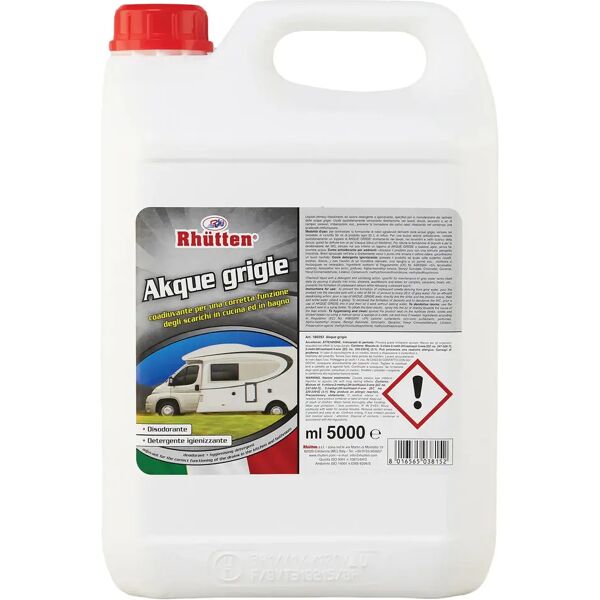 tecnomat liquido trattamento acque grigie 5 l akque grigie rhutten nautica e camper