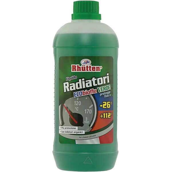 tecnomat liquido radiatore verde -26° 1 l rhutten pronto uso