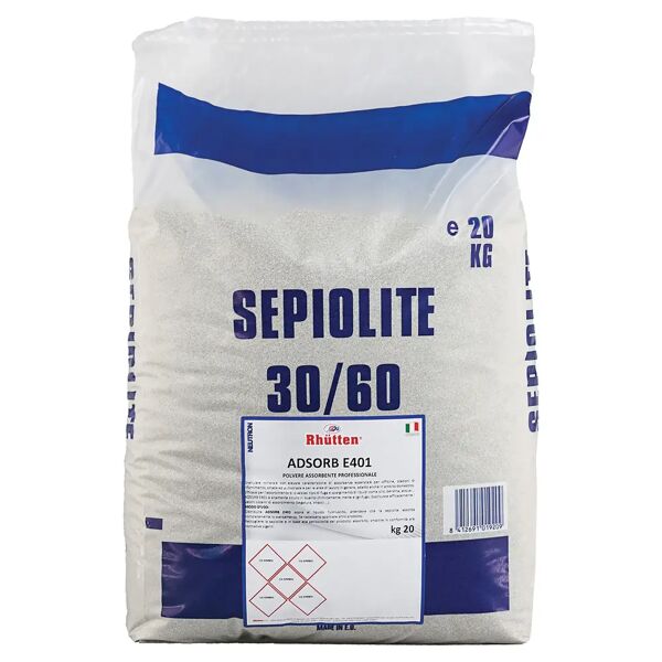 tecnomat sepiolite polvere assorbente granulare 20kg neutron professionale ignifuga per officina