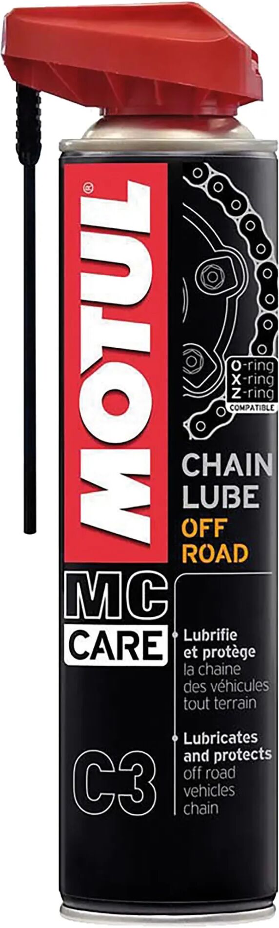 tecnomat lubrificante catene moto fuoristrada c3-chain lube off road 400 ml motul