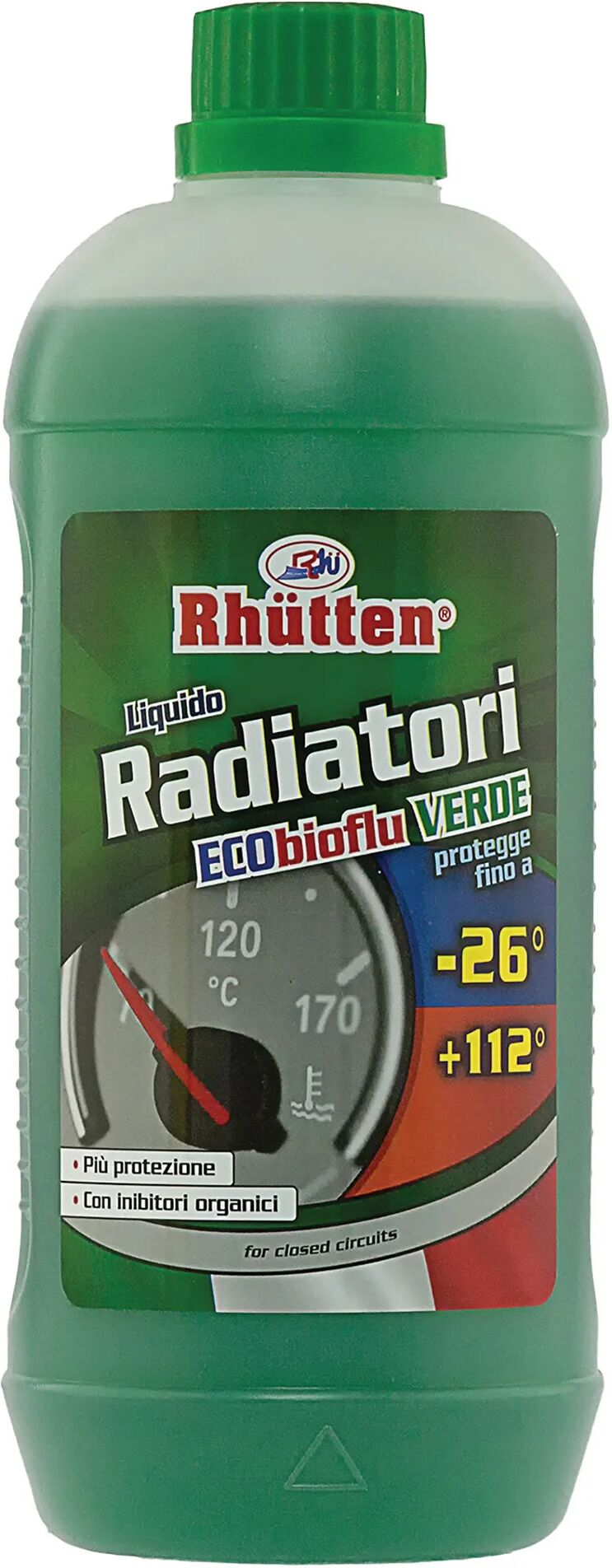 tecnomat liquido radiatore verde -26° 1 l rhutten pronto uso