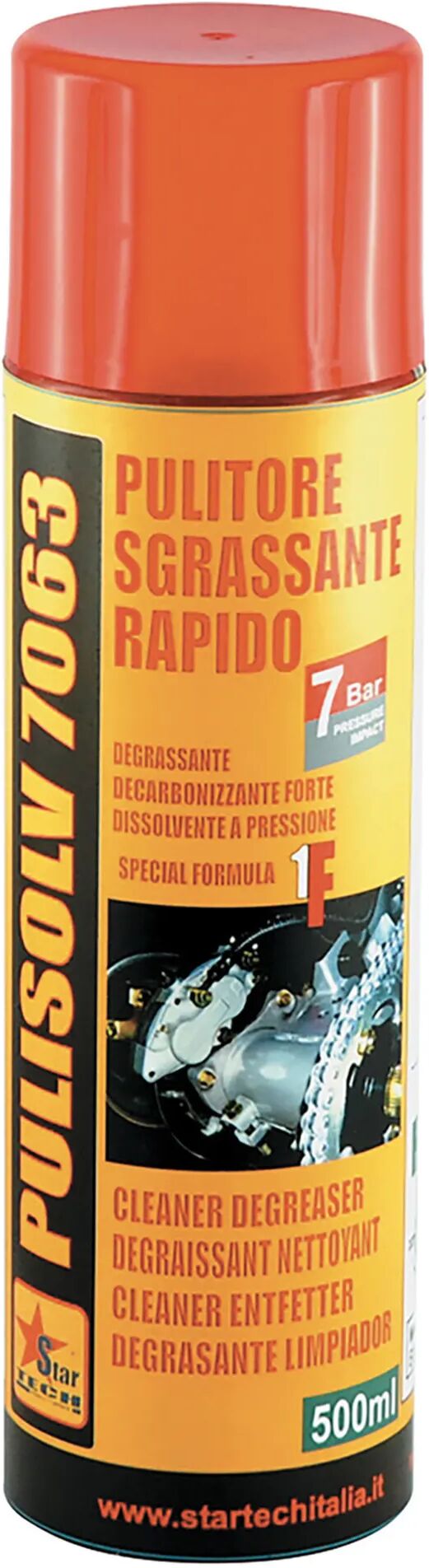 tecnomat sgrassante spray 500 ml star-tech pulisolv 7063 per catene e apparecchi meccanici