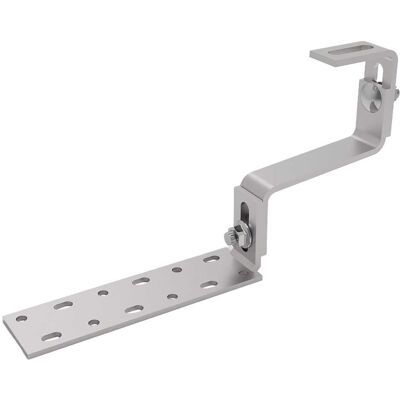 Zephir STAFFA UNIVERSALE 180°REGOLABILE PER TETTO PIANO SU PROFILI ZEFF004 E ZEFF028 Zephir STAFFA UNIVERSALE 180°REGOLABILE PER TETTO PIANO SU PROFILI ZEFF004 E ZEFF028