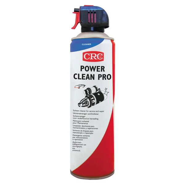 crc pulitore multiuso spray 500 ml  power clean pro solvente detergente sgrassante