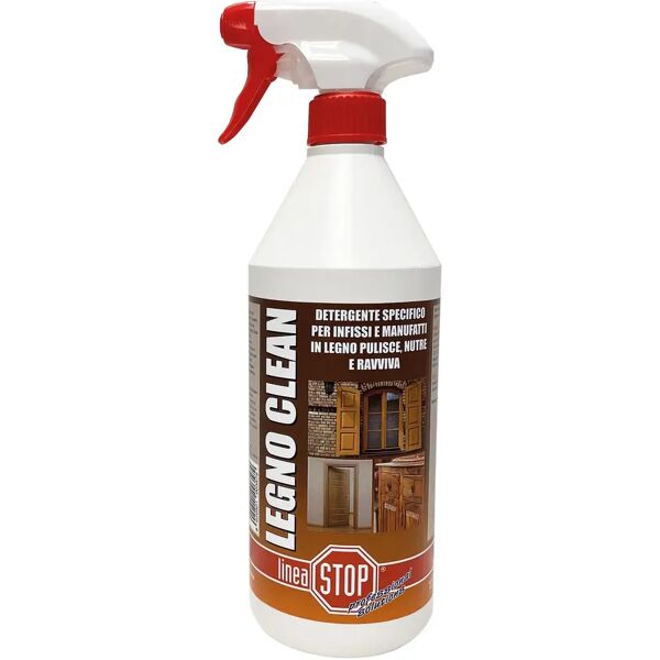 dixi detergente lineastop legno clean 750 ml specifico per infissi  e manufatti in legno