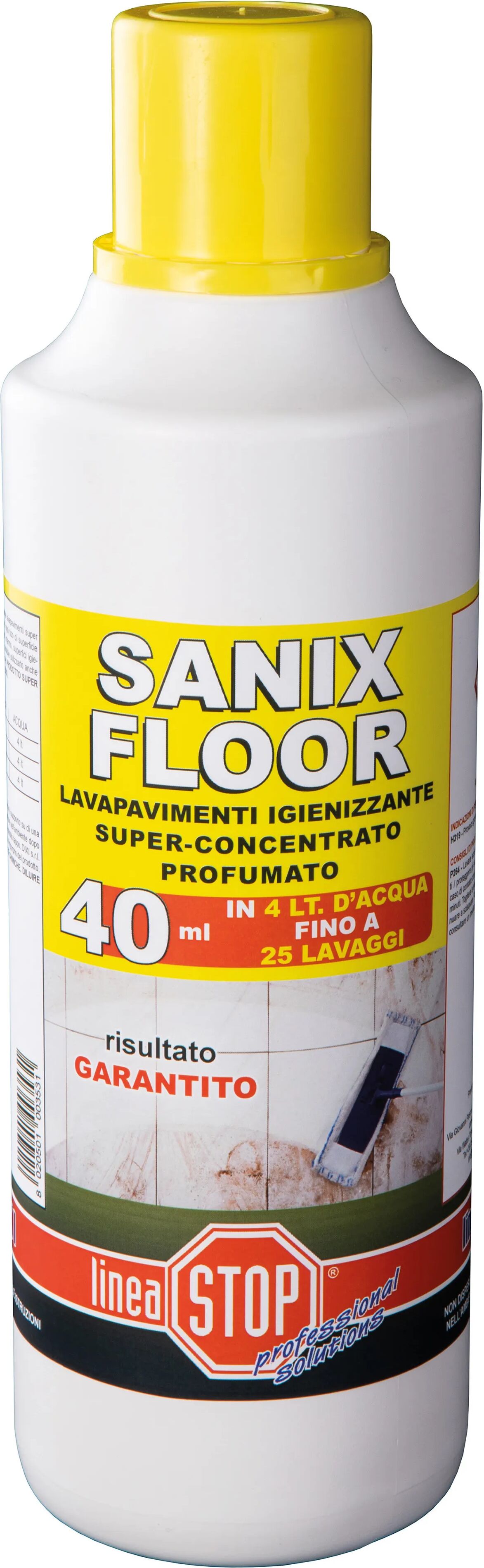 dixi detergente igienizzante sanix floor 1 l concentrato per pavimenti e superfici dure