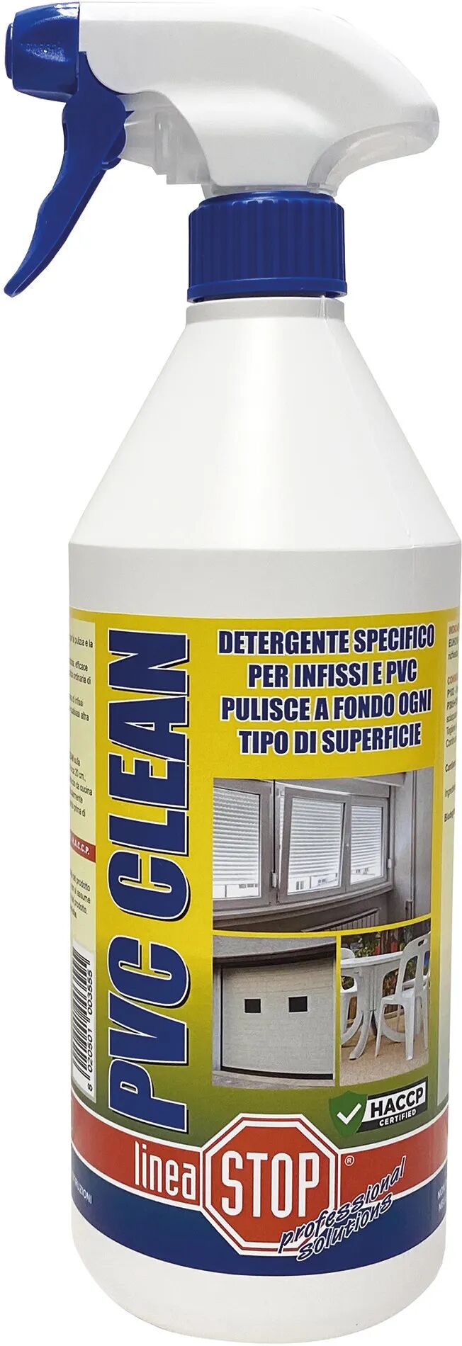 dixi detergente lineastop pvc clean 750 ml specifico per infissi e pvc