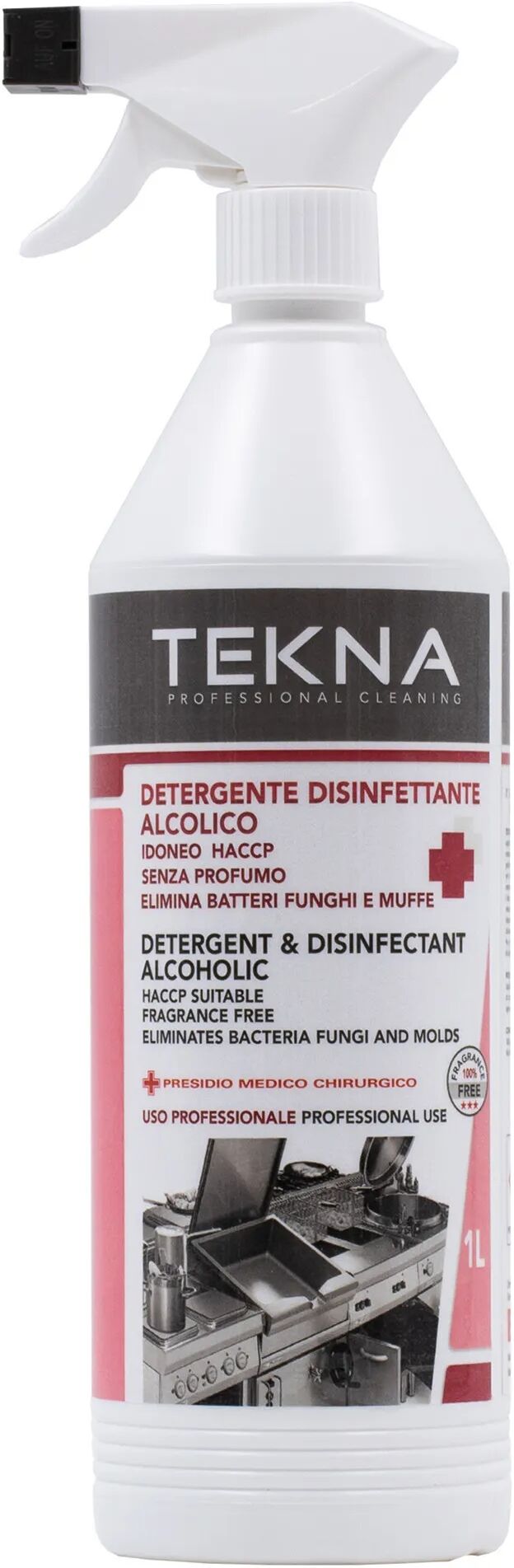 tecnomat disinfettante detergente tekna 1 l alcolico presidio medico chirurgico