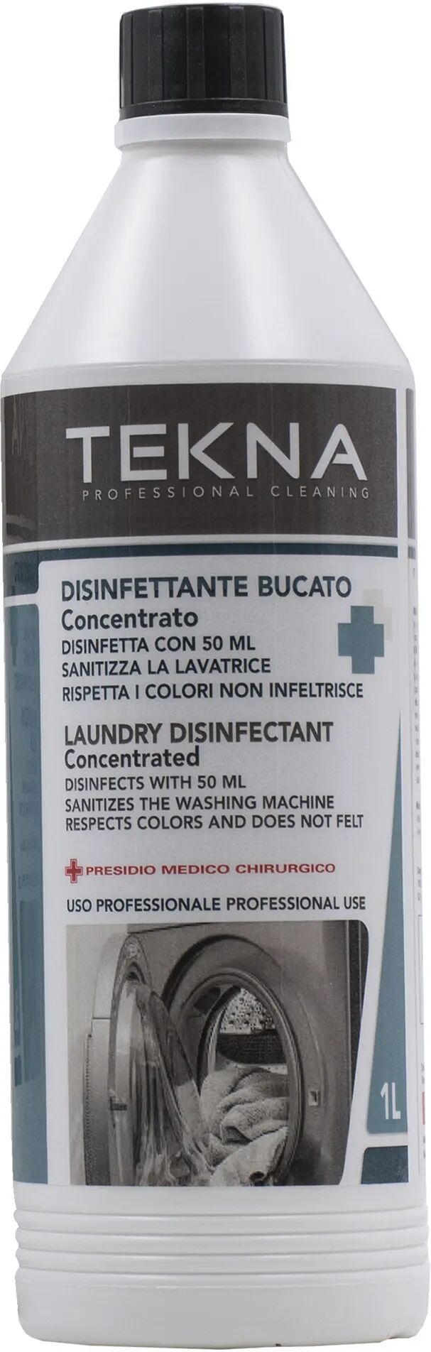 tecnomat disinfettante bucato tekna 1 l per bianchi e colorati presidio medico chirurgico