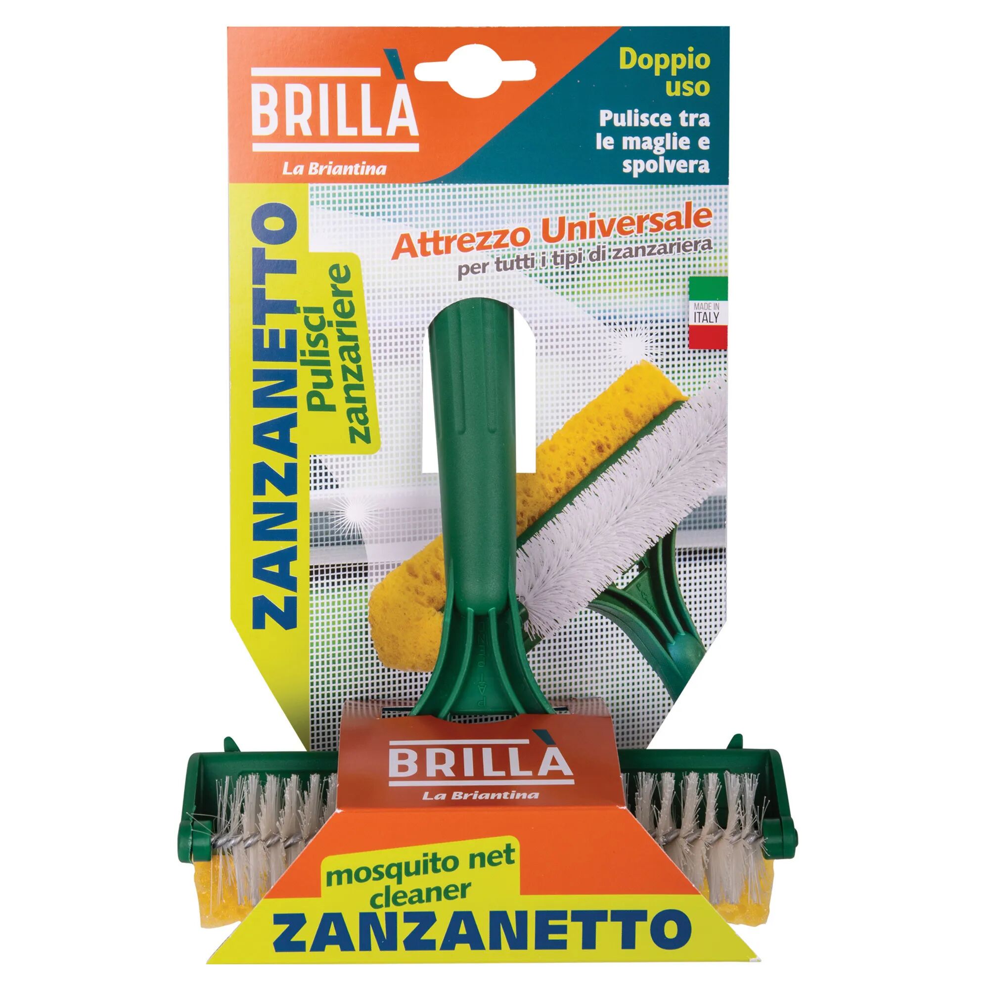 la_briantina zanzanetto pulisci zanzariere lb con spugna 16 cm