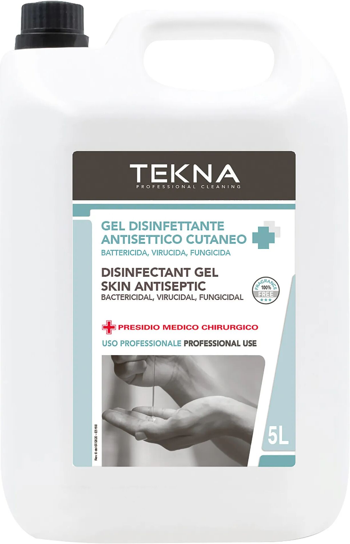 tecnomat gel disinfettante mani tekna 5 l presidio medico chirurgico