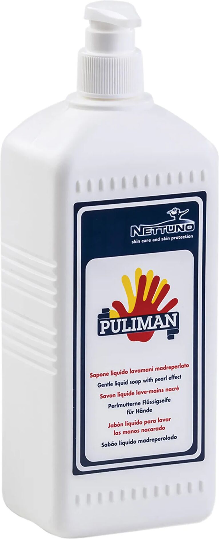 nettuno sapone liquido lavamani  1000 ml in flacone con dosatore per collettivita puliman