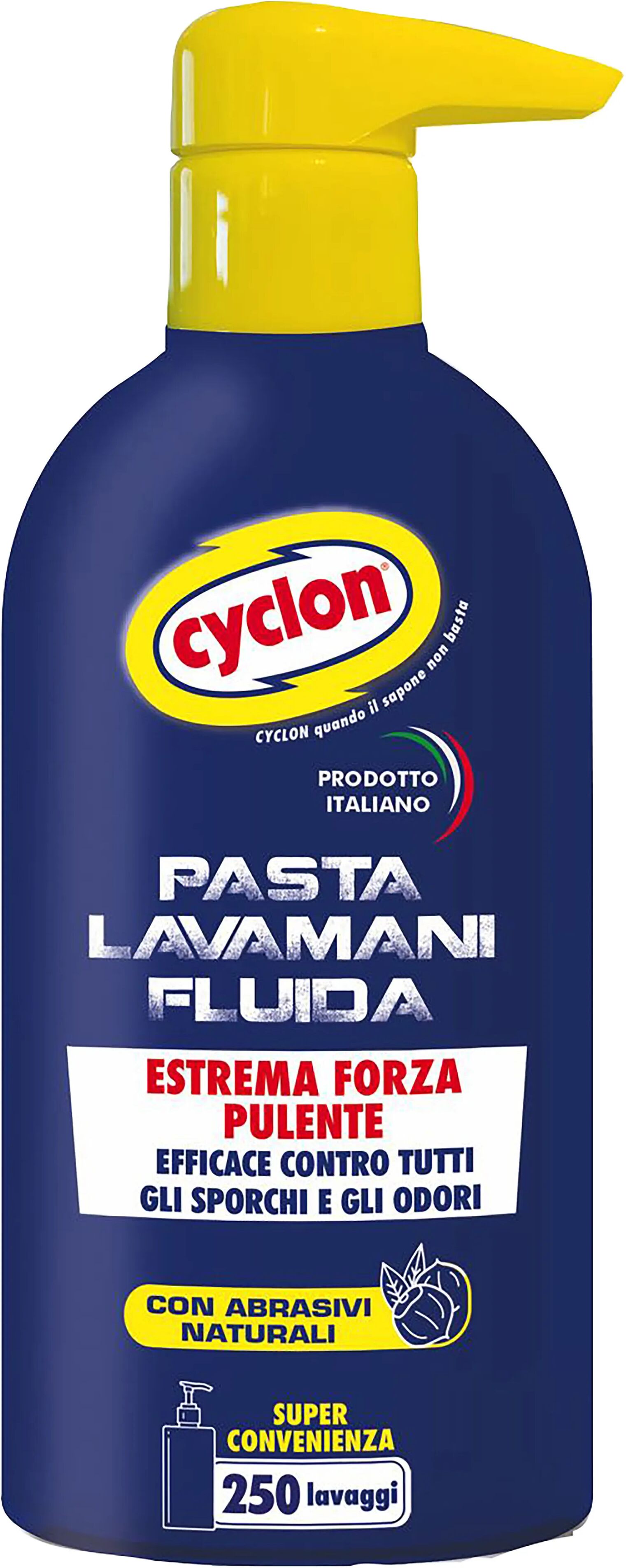 tecnomat pasta lavamani fluida cyclon 1000 ml in flacone con dosatore