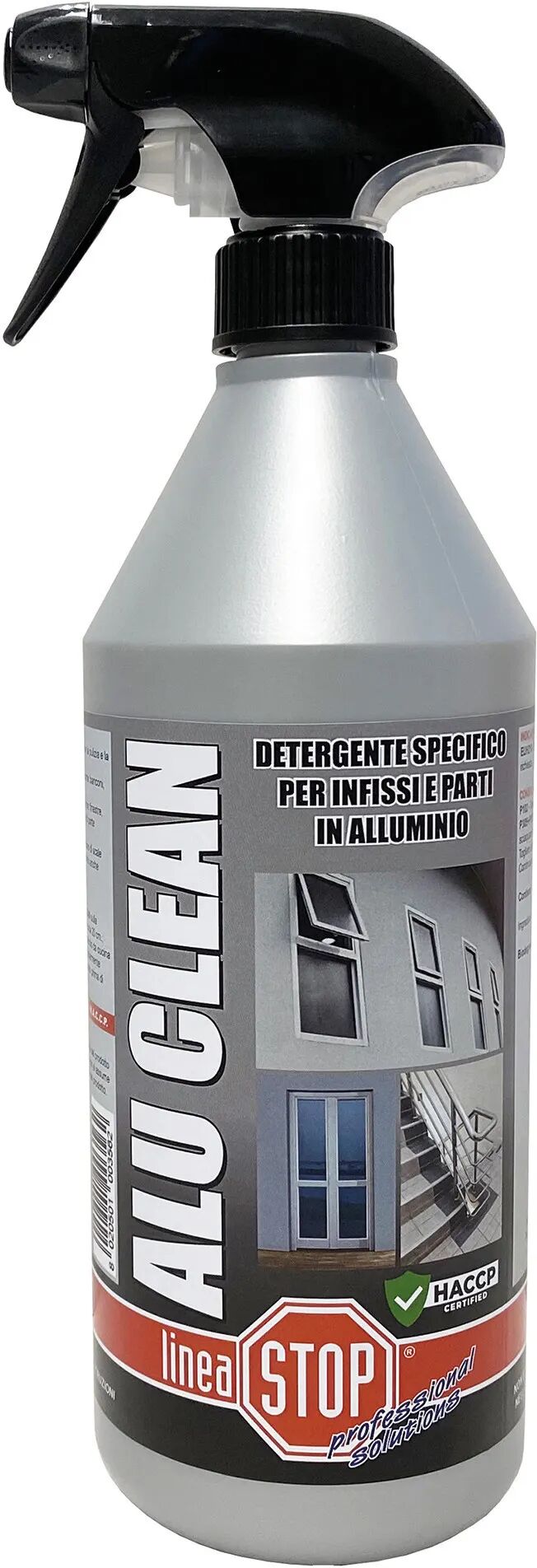 Dixi DETERGENTE LINEASTOP ALU CLEAN 750 ml SPECIFICO PER INFISSI IN ALLUMINIO