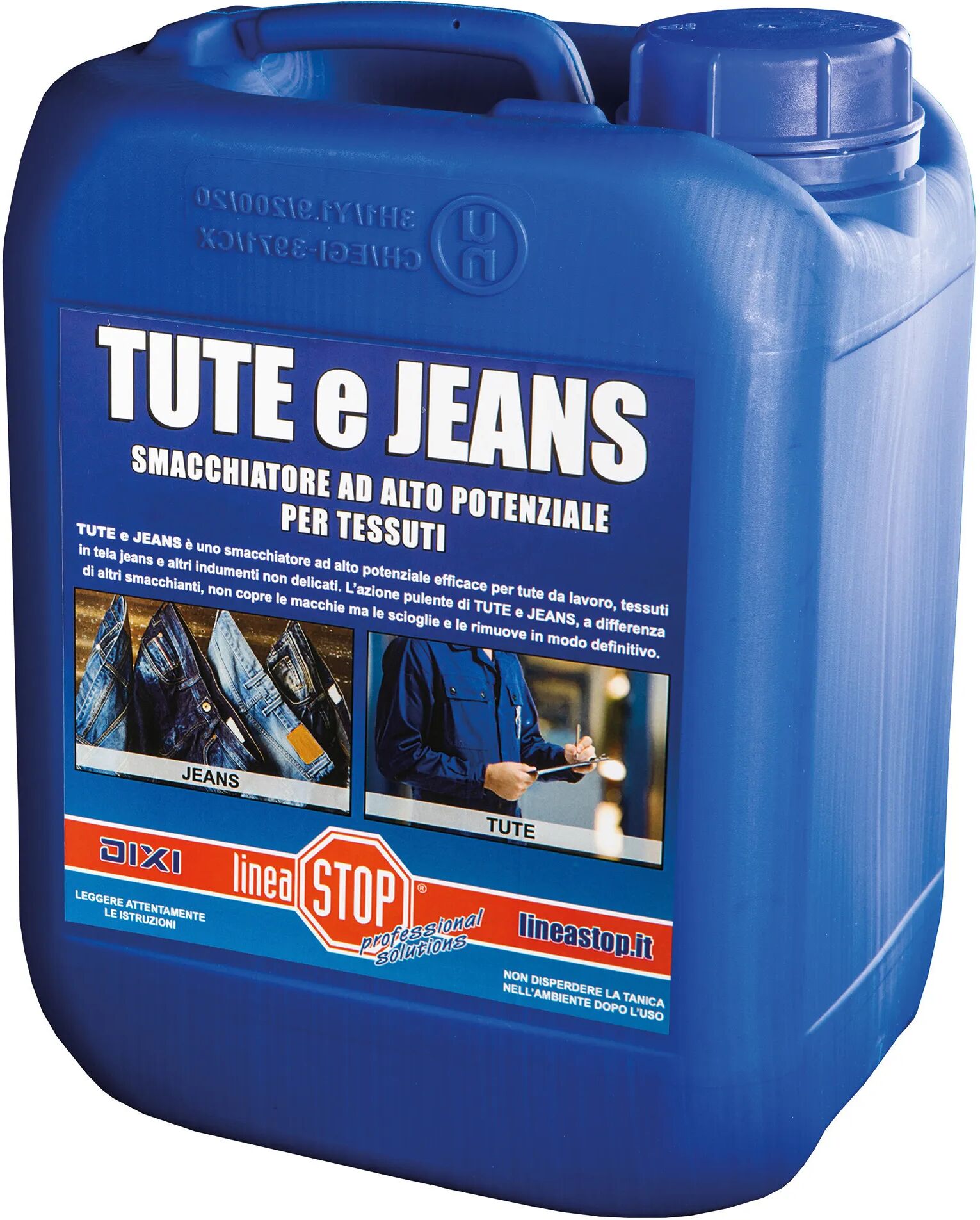 Dixi SMACCHIATORE  PER TUTE E JEANS 5 l PER TESSUTI NON DELICATI