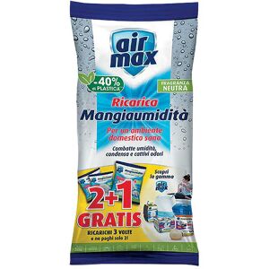 Air Max RICARICA SALI ASSORBIUMIDITA' AIRMAX 2x450 g + 1x450 g NEUTRA Air Max RICARICA SALI ASSORBIUMIDITA' AIRMAX 2x450 g + 1x450 g NEUTRA
