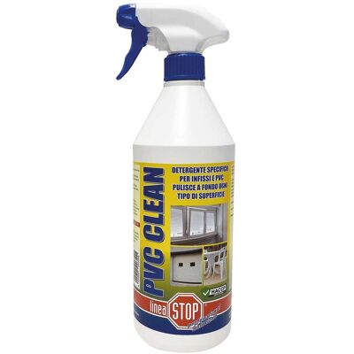 Linea_stop DETERGENTE LINEASTOP PVC CLEAN 750 ml SPECIFICO PER INFISSI E PVC Linea_stop DETERGENTE LINEASTOP PVC CLEAN 750 ml SPECIFICO PER INFISSI E PVC