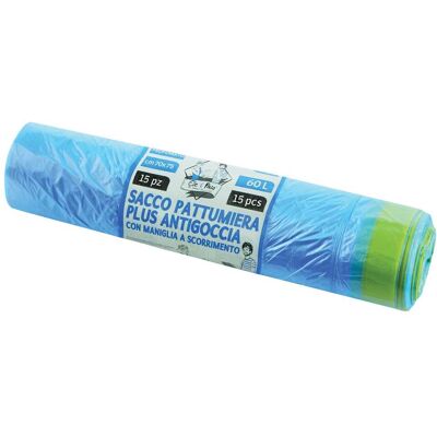 Tecnomat - Sacco Celeste 70x75 - 60 L - Garbage bag Tecnomat - Sacco Celeste 70x75 - 60 L - Garbage bag