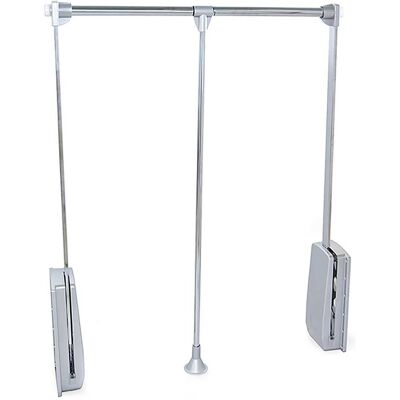Emuca APPENDIABITI SALISCENDI PER ARMADIO REGOLABILE 600-830 mm CROMATO PORTATA 12 kg Emuca APPENDIABITI SALISCENDI PER ARMADIO REGOLABILE 600-830 mm CROMATO PORTATA 12 kg