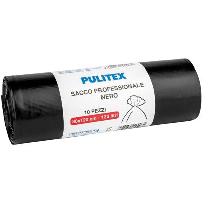 Tecnomat SACCO NERO PULITEX 80x120 cm 150 l ROTOLO DA 10 PEZZI Tecnomat SACCO NERO PULITEX 80x120 cm 150 l ROTOLO DA 10 PEZZI