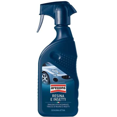 Arexons PULITORE RESINA INSETTI PER AUTO 500 ml CON SCHIUMA ATTIVA Arexons PULITORE RESINA INSETTI PER AUTO 500 ml CON SCHIUMA ATTIVA