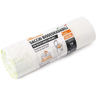 Ilprofessionale SACCO PATTUMIERA BIODEGRADABILE 72x110cm 110 l 7 PEZZI IN MATER-B ANTIGOCCIA Ilprofessionale SACCO PATTUMIERA BIODEGRADABILE 72x110cm 110 l 7 PEZZI IN MATER-B ANTIGOCCIA