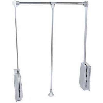 Emuca APPENDIABITI SALISCENDI PER ARMADIO REGOLABILE 830-1150 mm CROMATO PORTATA 12 kg Emuca APPENDIABITI SALISCENDI PER ARMADIO REGOLABILE 830-1150 mm CROMATO PORTATA 12 kg