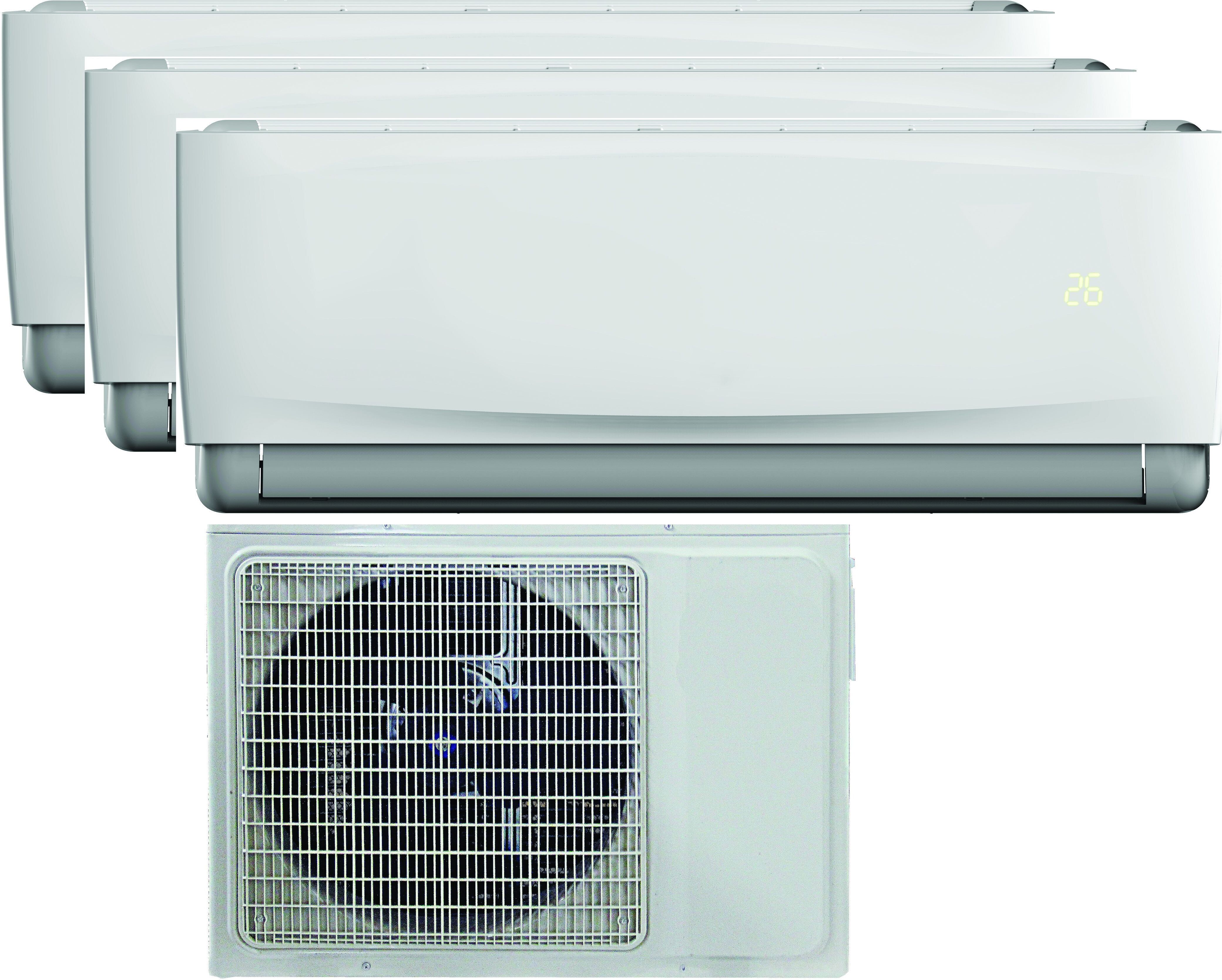 Condizionatore Inverter Zephir Ztrl Trial 9000+9000+12000 Btu Seer 6,3 Scop 4,04 R32 Condizionatore Inverter Zephir Ztrl Trial 9000+9000+12000 Btu Seer 6,3 Scop 4,04 R32