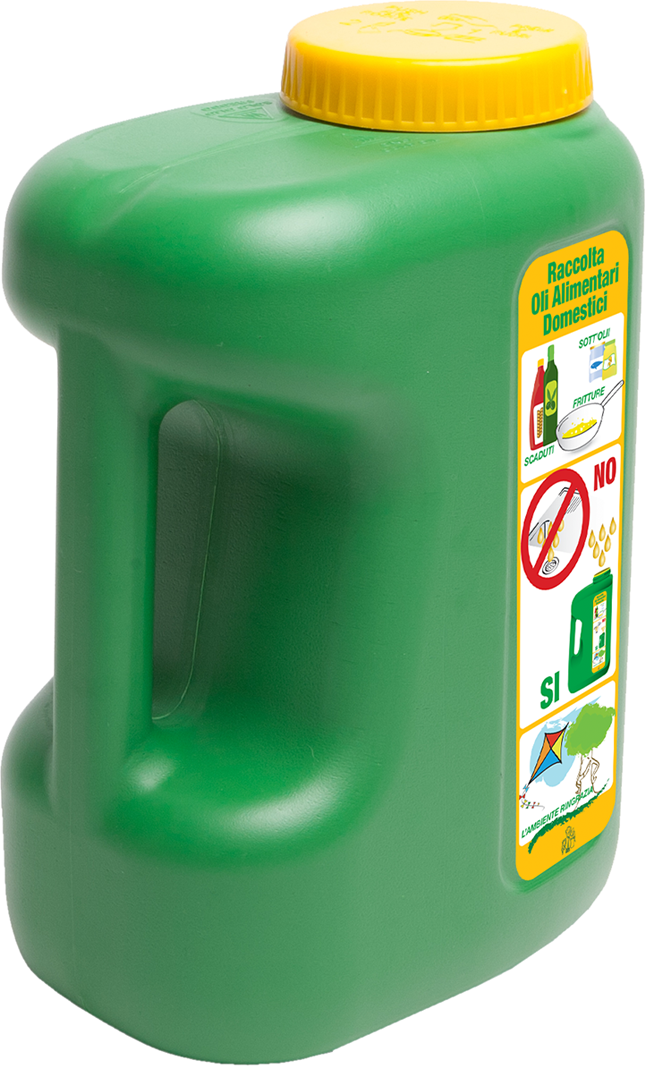 Canestro 5 L Per Recupero Oli Alimentari Domestici Con Filtro Canestro 5 L Per Recupero Oli Alimentari Domestici Con Filtro
