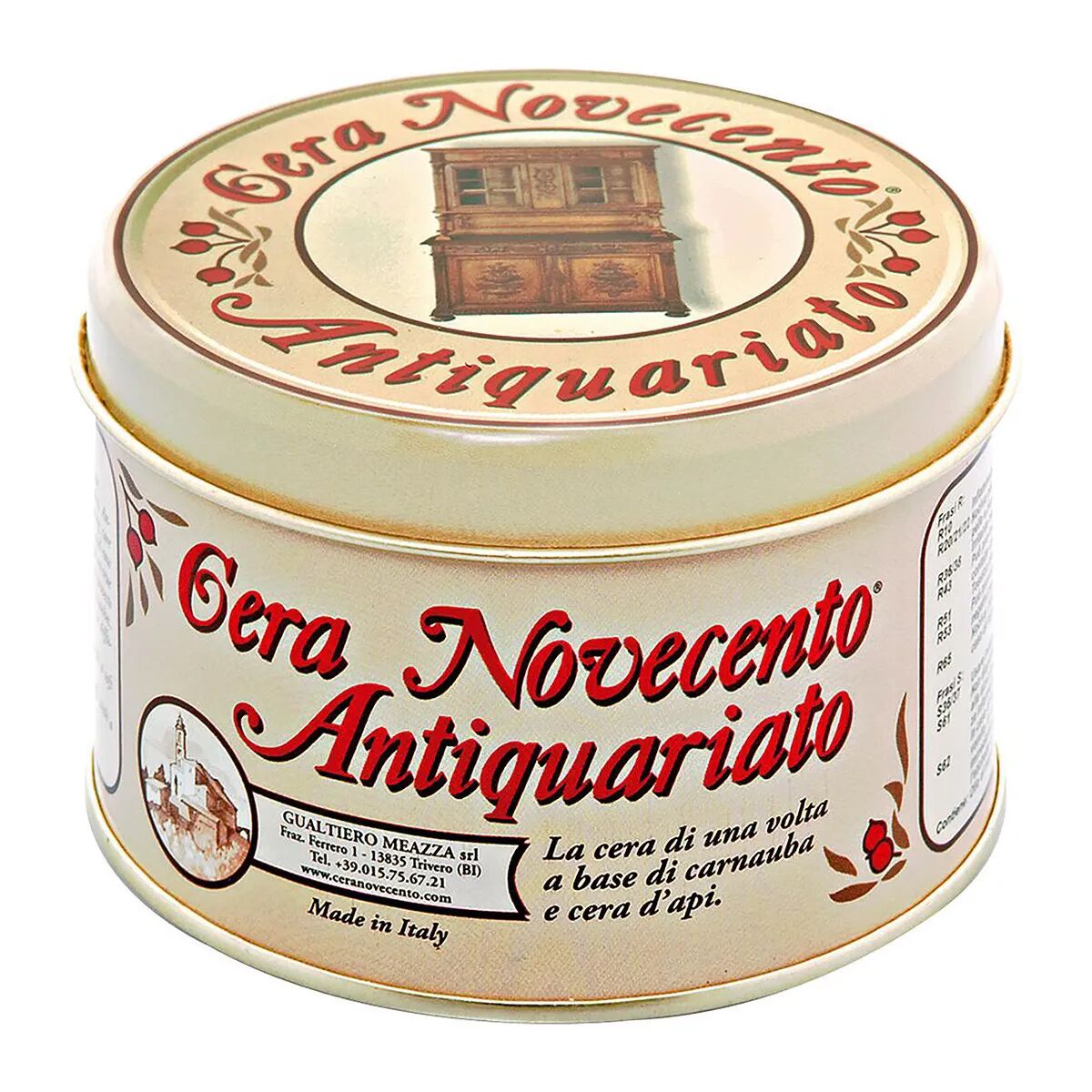 CERA_NOVECENTO Cera Novecento Antiquariato 250 Ml Naturale A Base Di Cera Carnauba