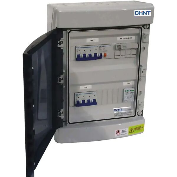 chint quadro  lato ac 400vac trifase ip65 precablato